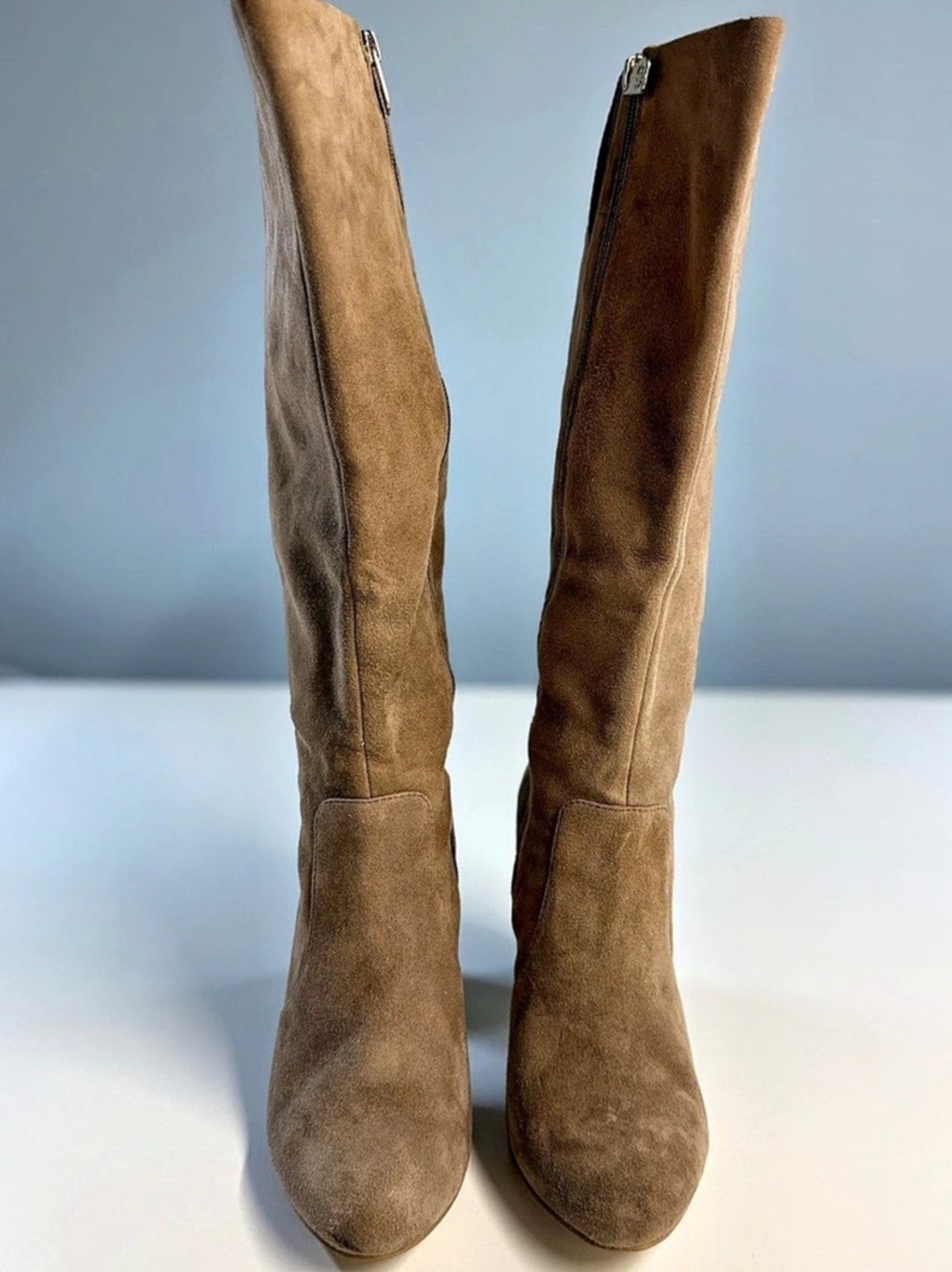 Ann Klein  Over-the-Knee Leather Boots